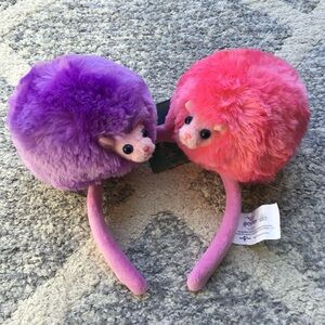 NWT Wizarding World of Harry Potter Purple and Pink Pygmy Puff Headband